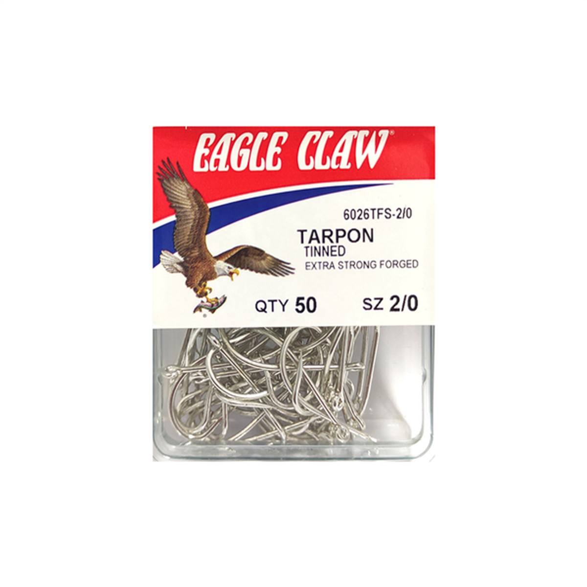 Anzuelo Eagle Claw Tarpon Tinned 6026TF