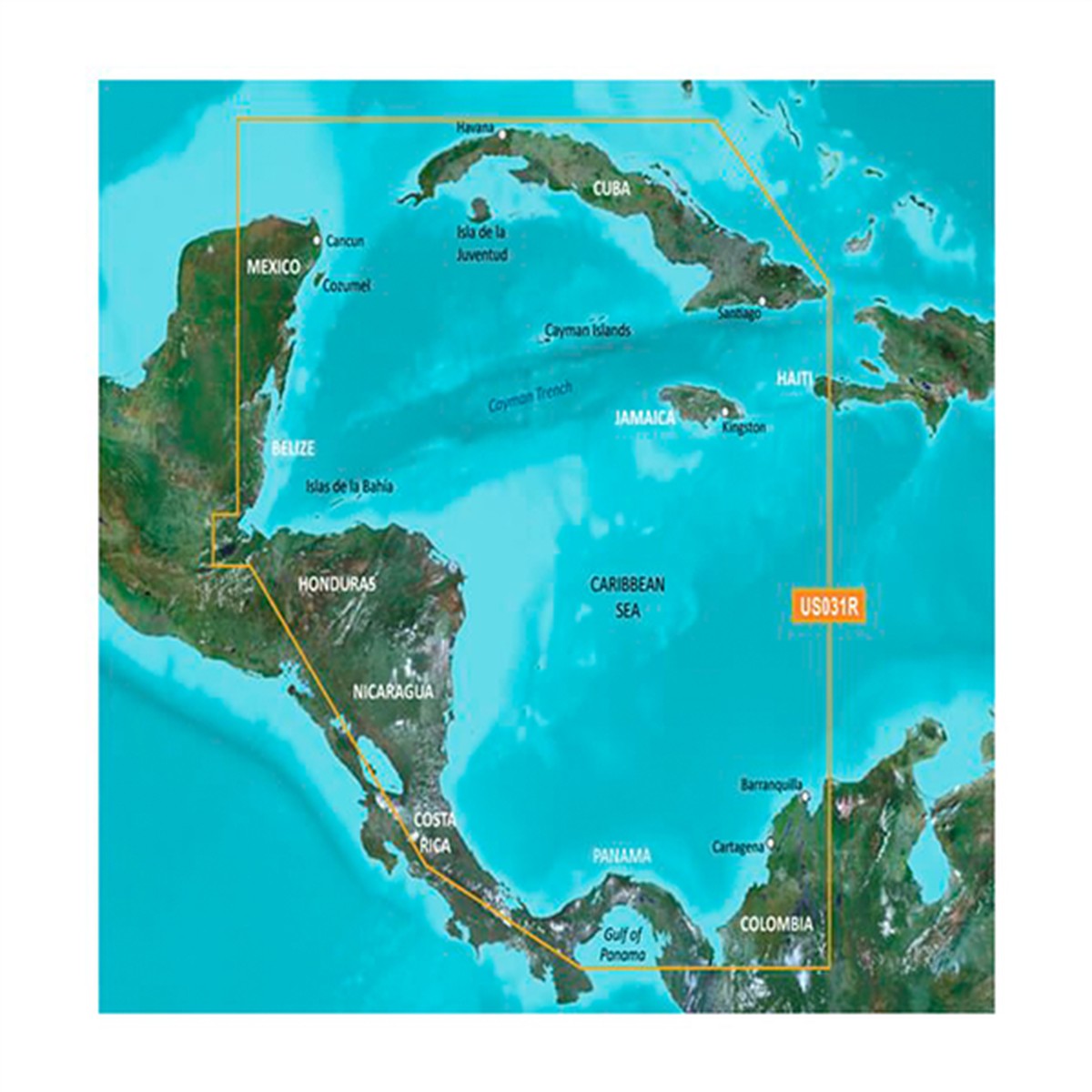 Bluechart Garmin G3 Vision VUS031R 010-C0732-00