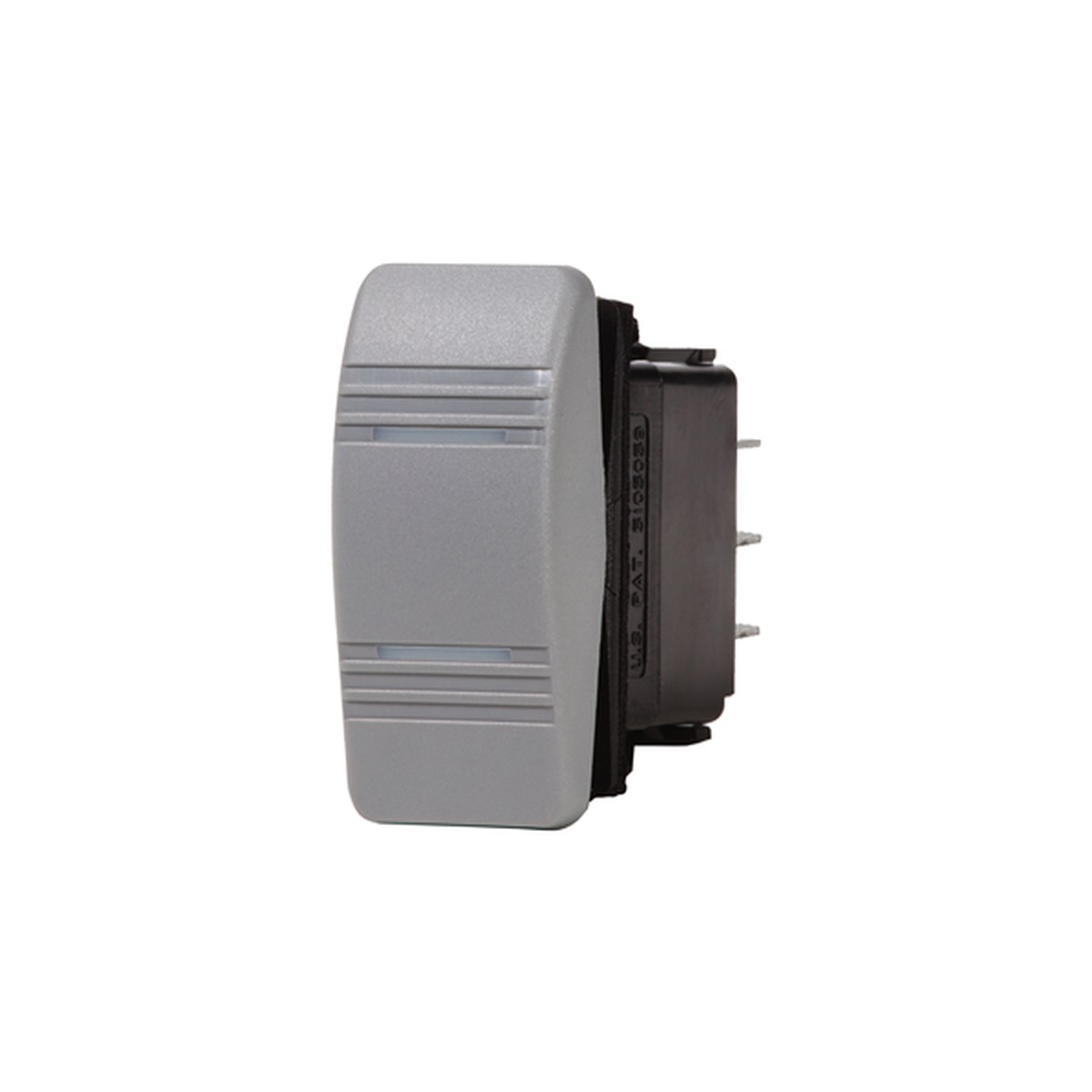 Switch Blue Sea Contura DPDT Gray - ON-OFF-ON - 8220