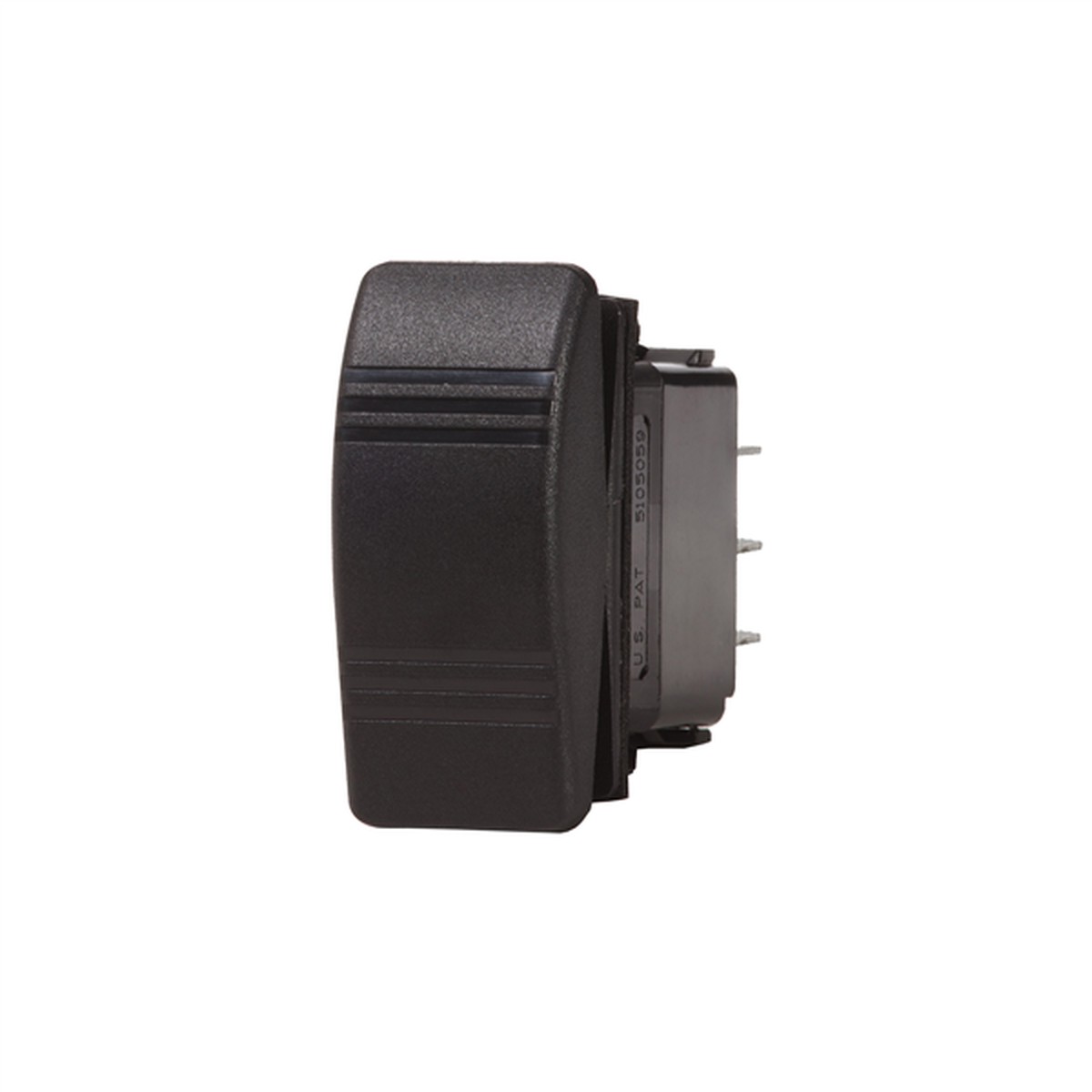 Switch Blue Sea Contura SPST Black - OFF-(ON) - 8371