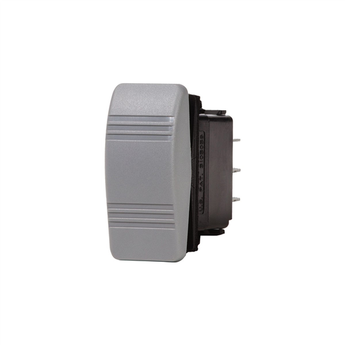 Switch Blue Sea Contura SPST Gray -OFF-(ON) - 8231