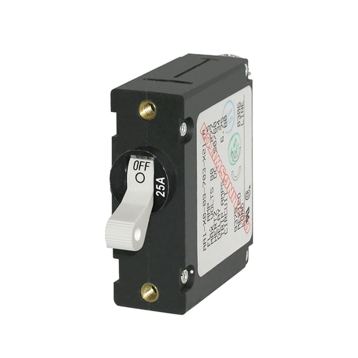 Breaker Blue Sea de Palanca Blanca Serie A - Single Pole 25A - 7218