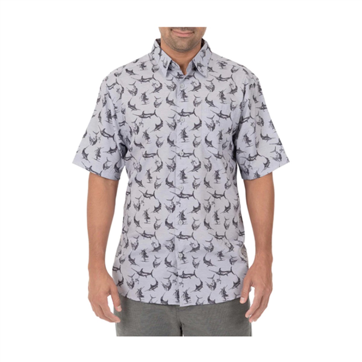 Camisa de Hombre Guy Harvey Retro Billfish