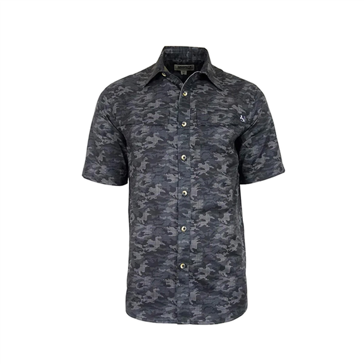 Camisa para Hombre Hooks & Tackle Dot Camo Stretch Manga Corta