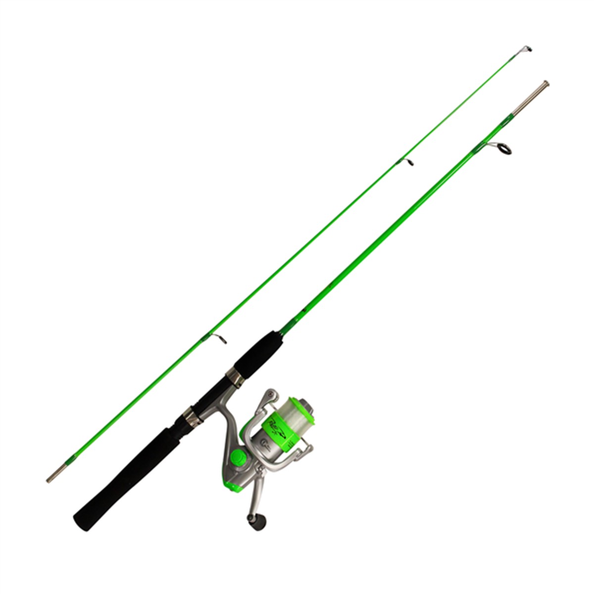 Combo de Spinning Eagle Claw Raptor Jr - Green
