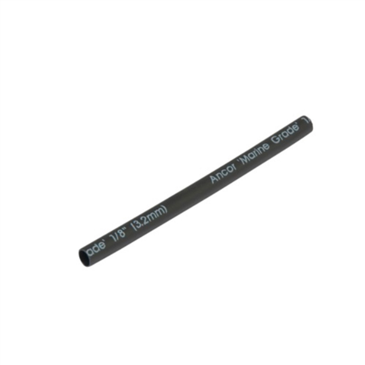 Tubo Termoretractil Ancor 1/8 X 3" bk
