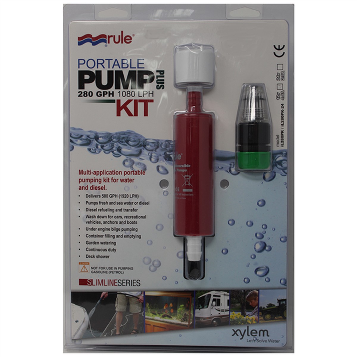Bomba Portatil Rule IL280PK 280gph