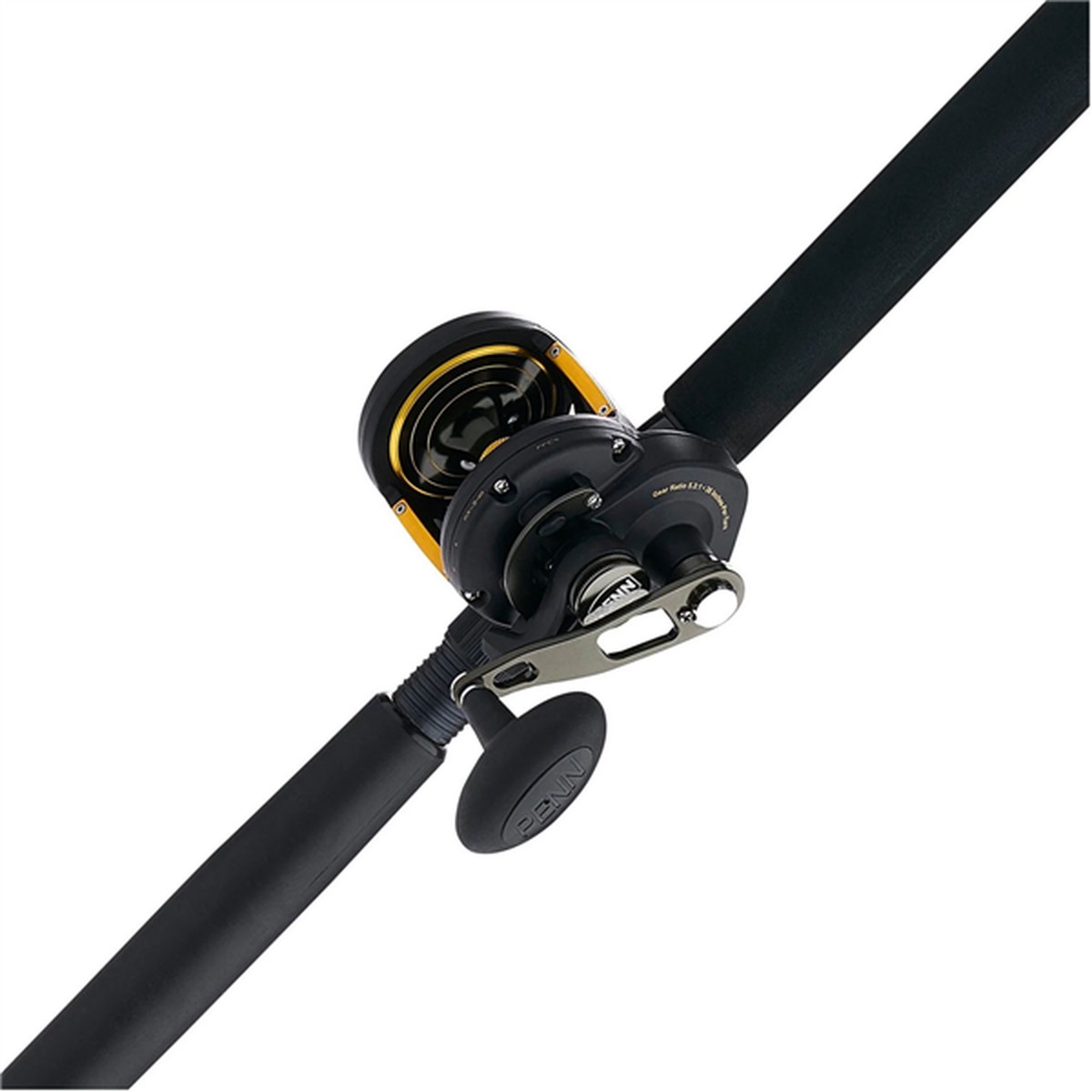 Combo Conventional Penn Squall II Lever Drag