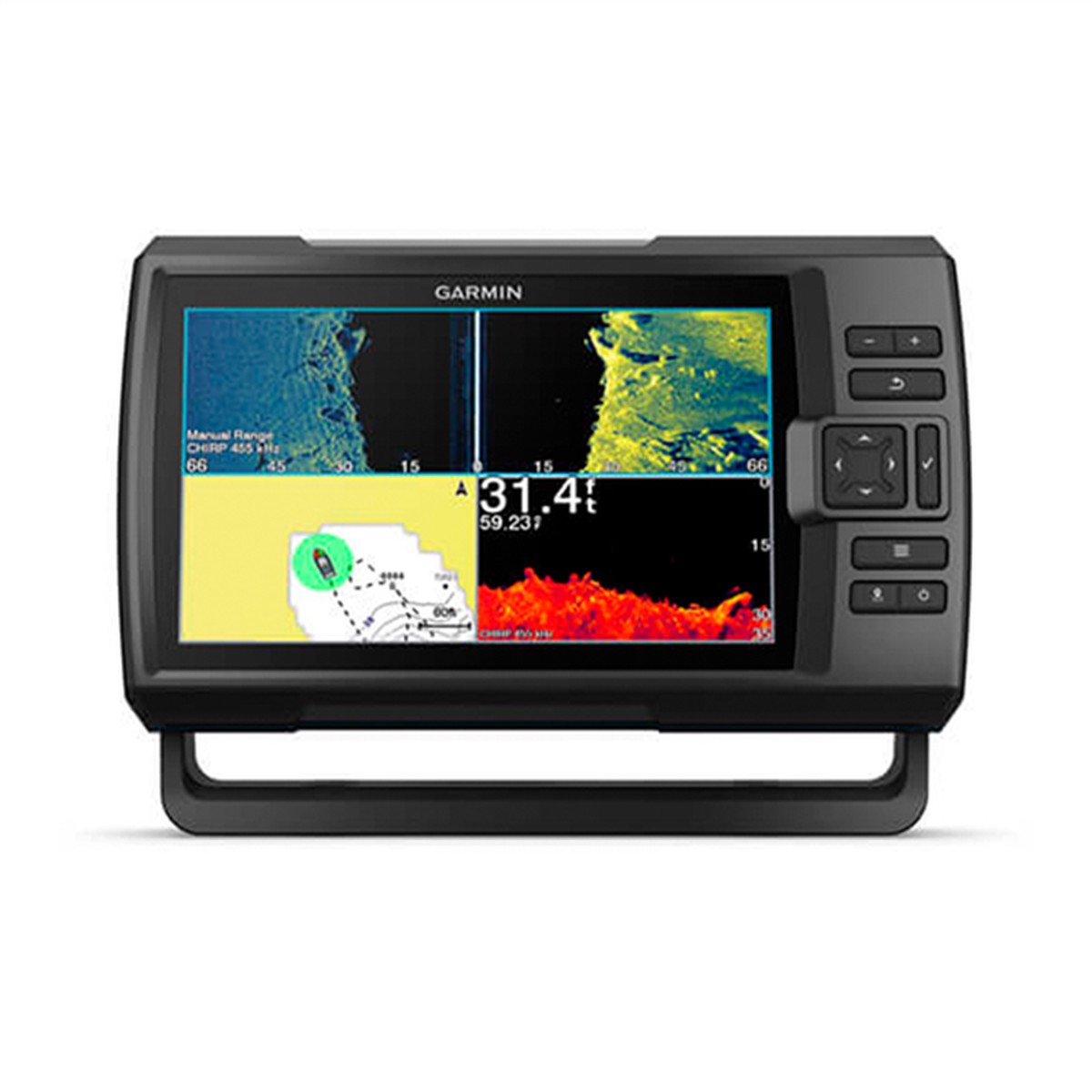 Fish Finder Garmin Striker Vivid 9SV W/GT52