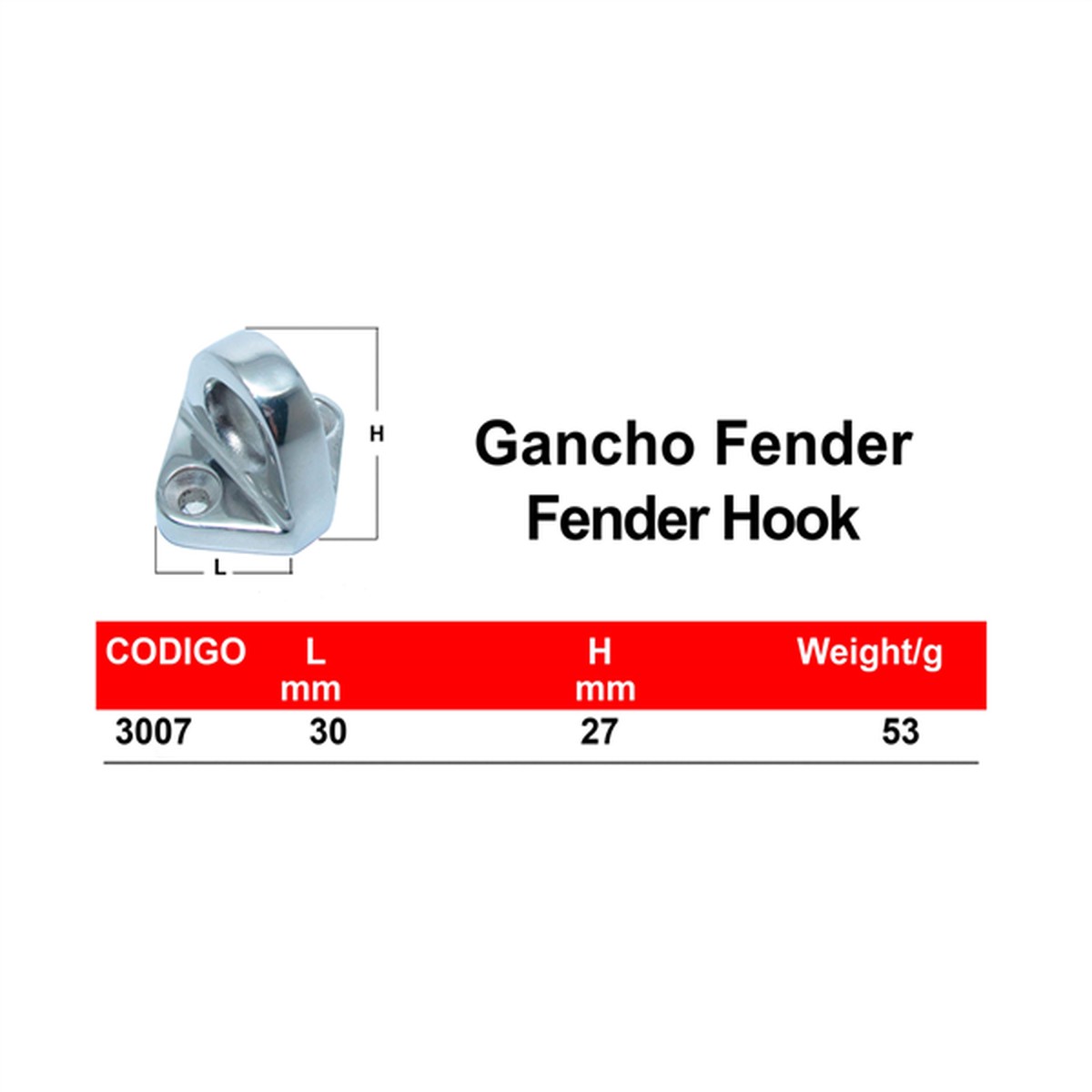 Gancho Panama East Fender