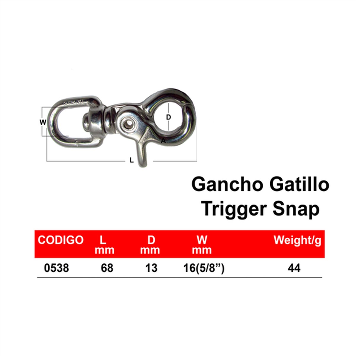 Gancho Panama East Gatillo