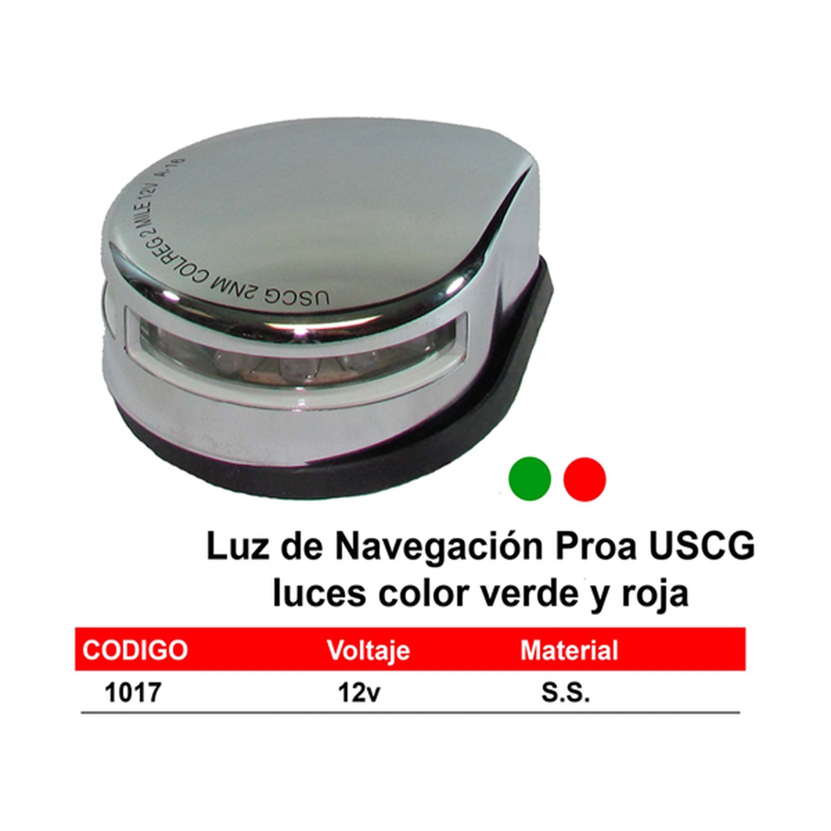 Luz Navegacion Proa Panama East