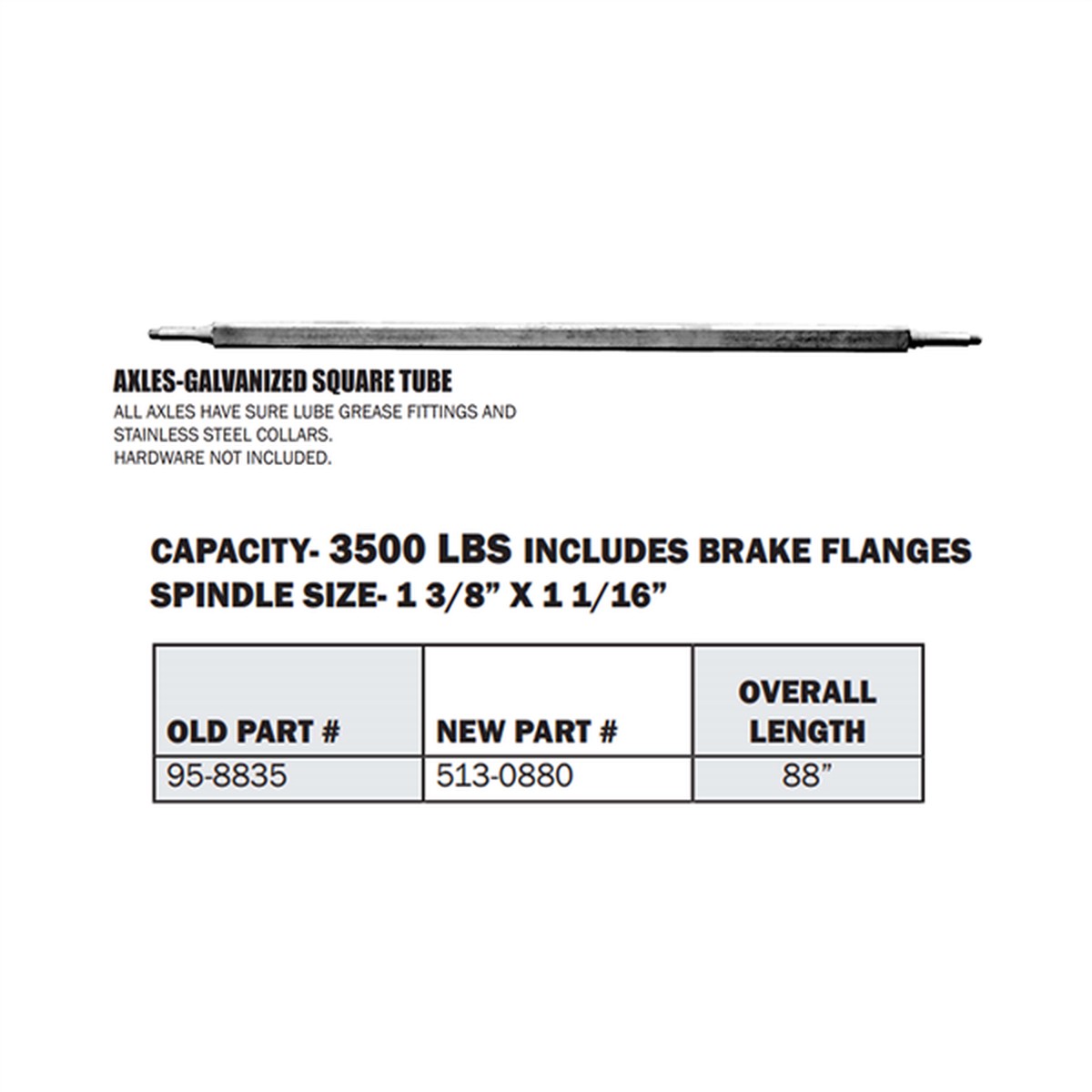 Galvanized Panama East Trailer Towbar