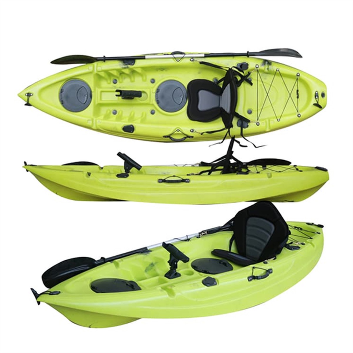 Kayak Timo 8.7' - Verde Camo/Amarillo (VK05)