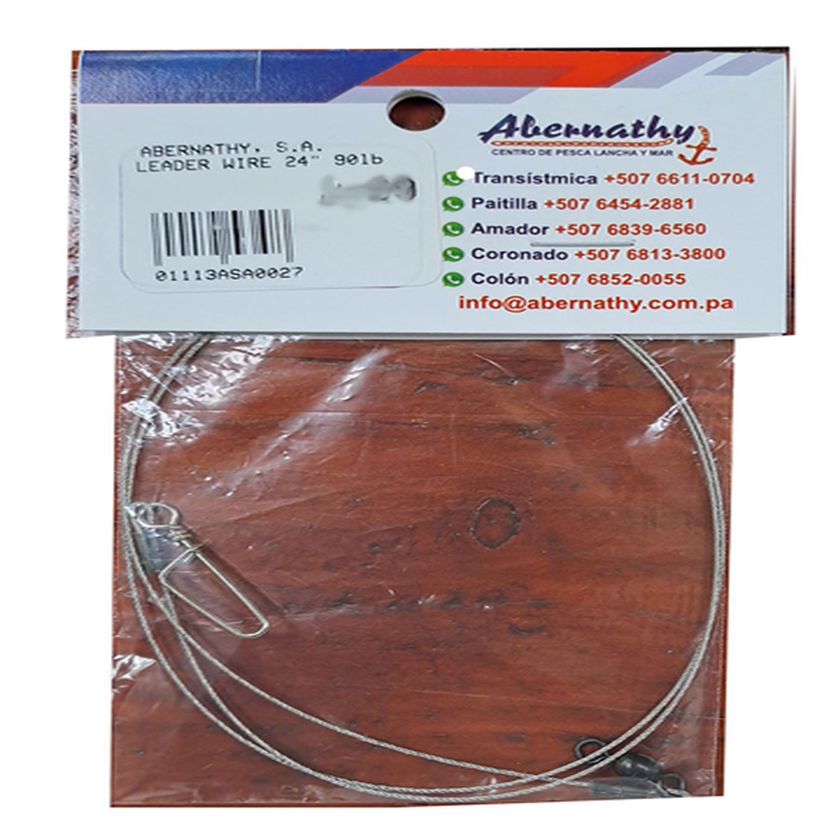 Leader Wire 18" - 135Lbs