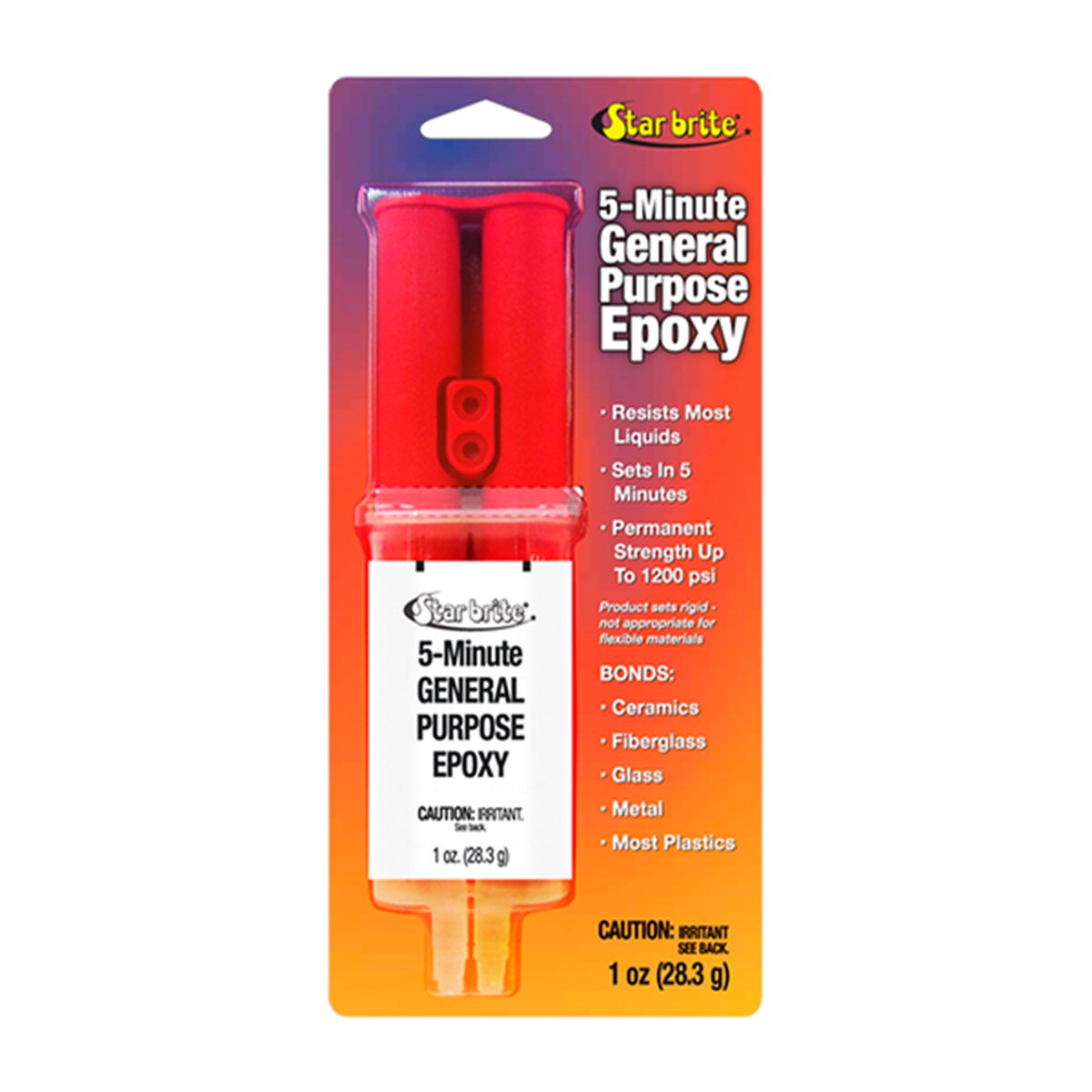 Pegamento Star Brite Epoxi - Secado en 5 minutos color claro