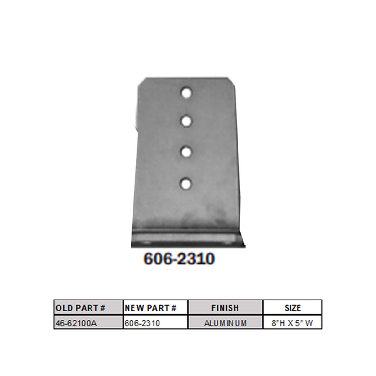 Platina Trailer Panama East de Aluminio
