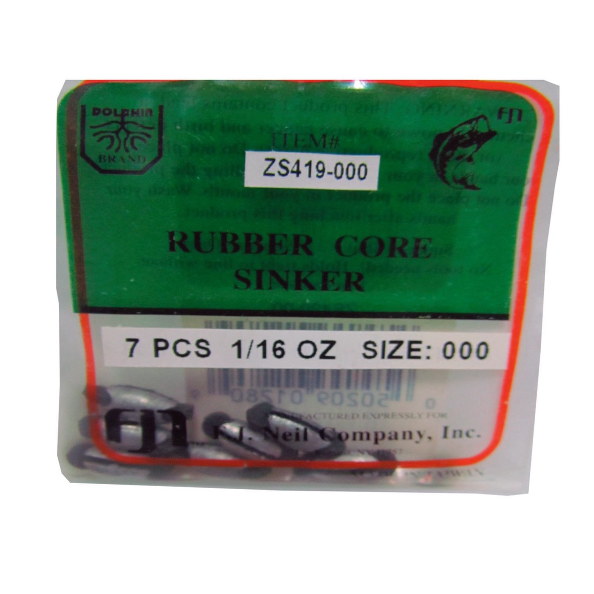Plomo Dolphin Rubber Core