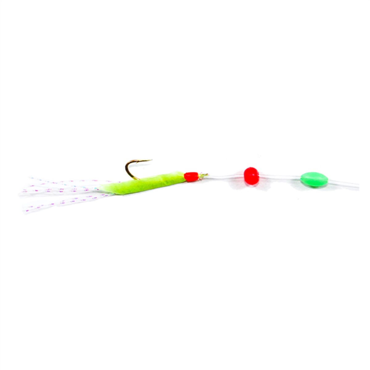 Seuelo Ahi Glow Fish Skin Sabiki Bait Fishing Rig