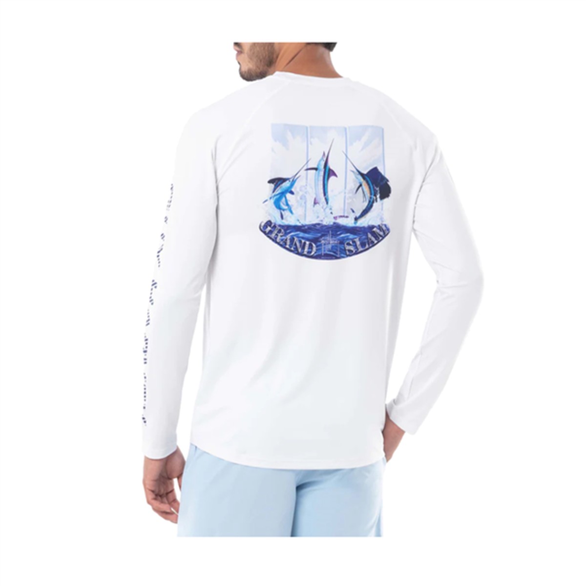 Men's UPF50 Guy Harvey Grand Slam Sweater
