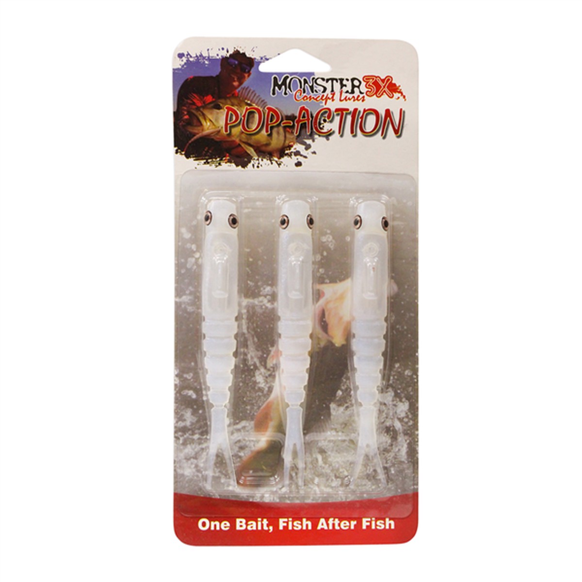 Seuelo Monster 3x Pop Action - 11cm