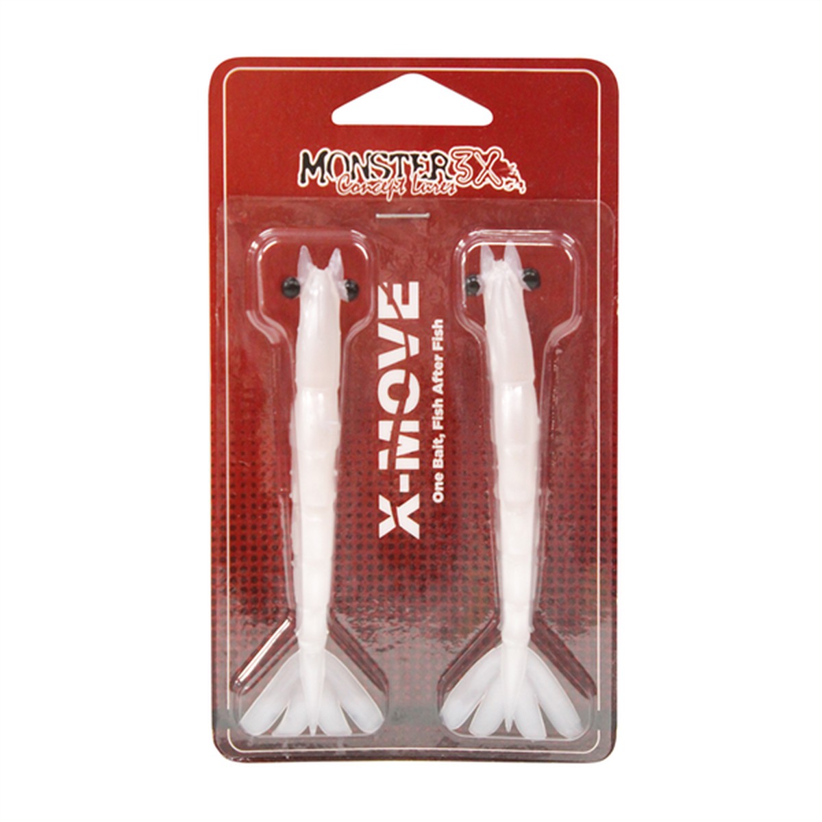 Seuelo Monster 3x X-MOVE 4 - 12cm