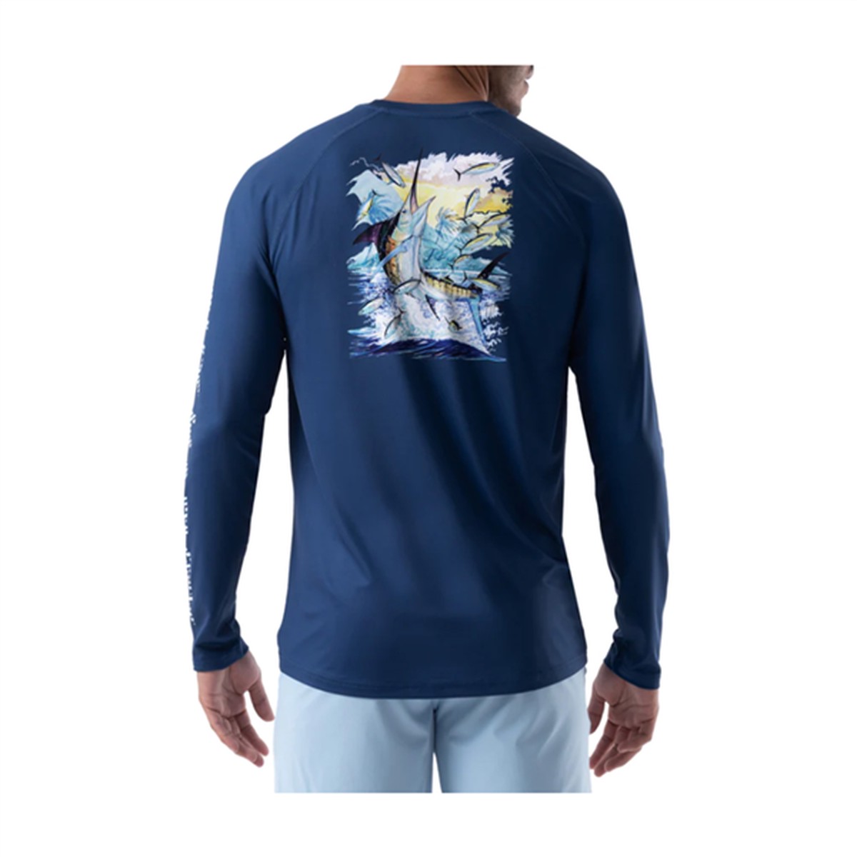 Suter de Hombre UPF50 Guy Harvey On The Hunt Performance