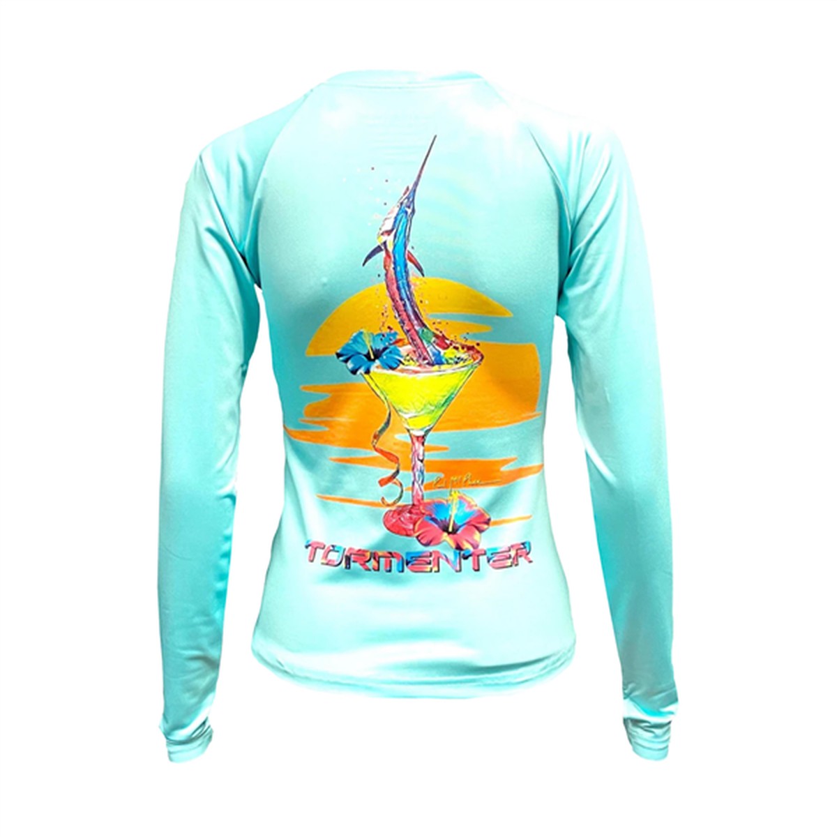 Suter de Mujer Tormenter Performance con cuello V de ST. Croix - Marlin Martini