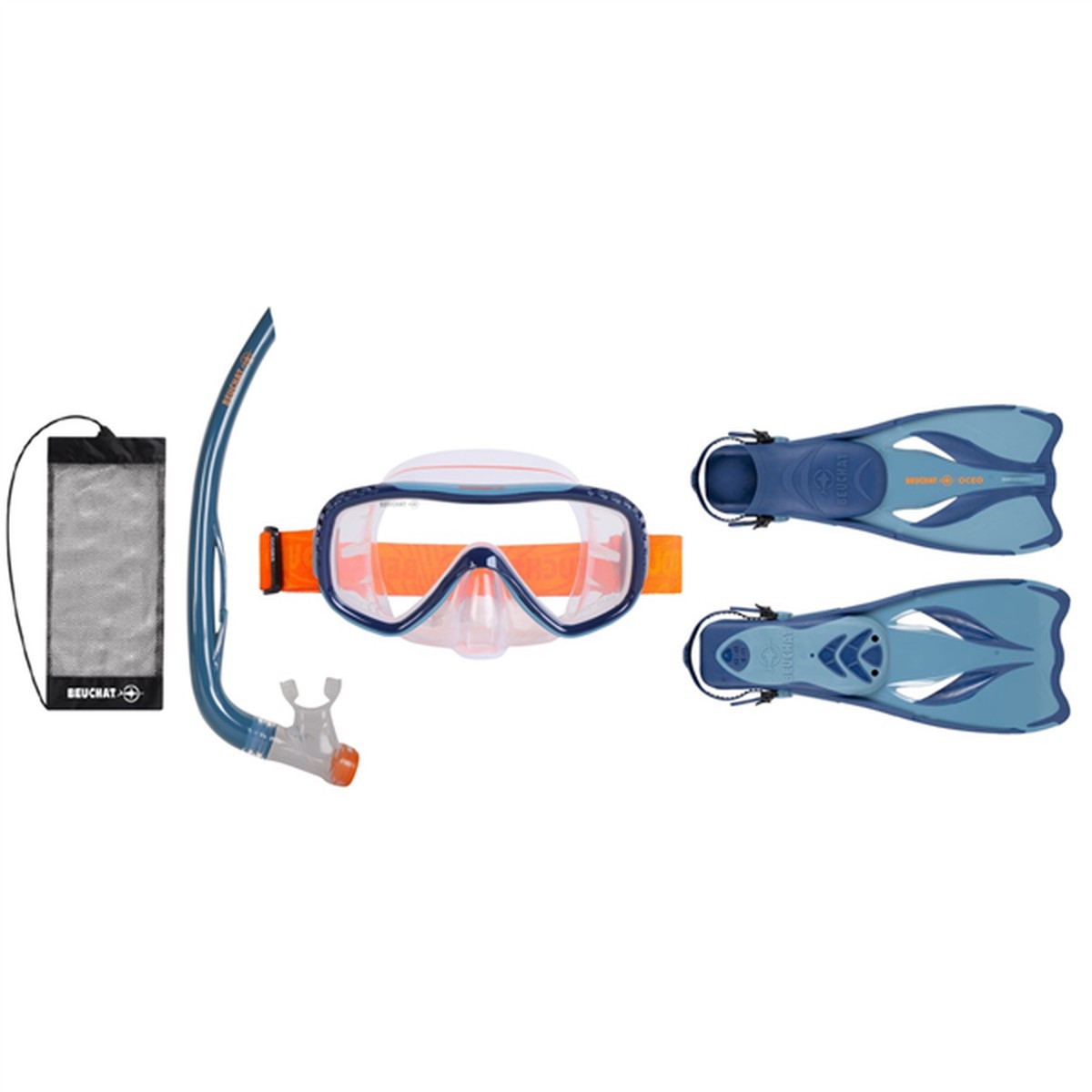Set de Buceo Beuchat Oceo Adulto