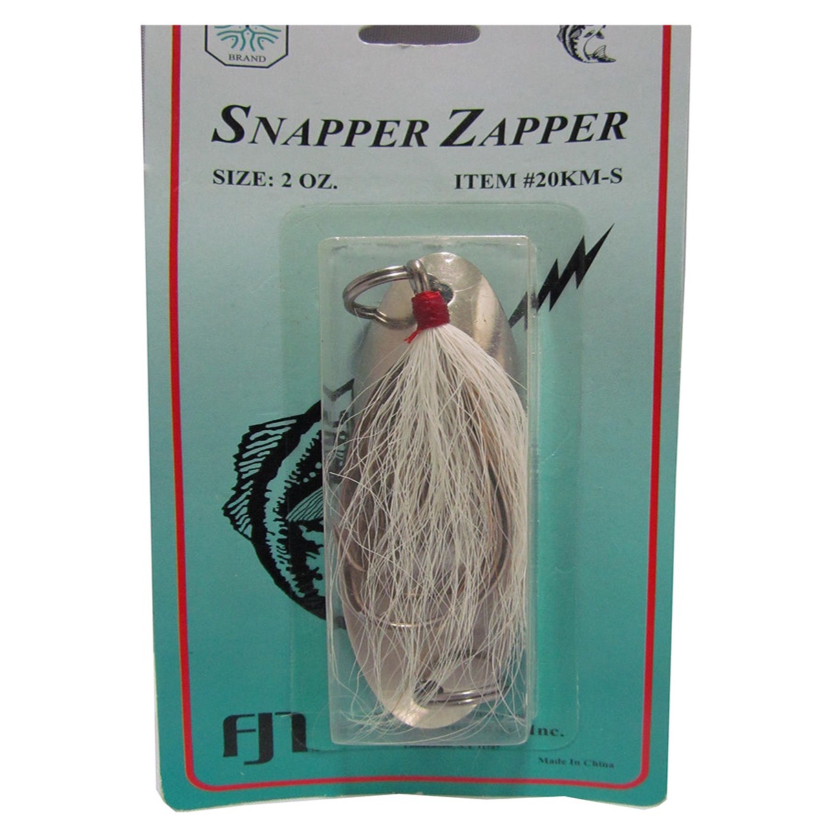 Seuelo Araa Snapper Zapper Silver
