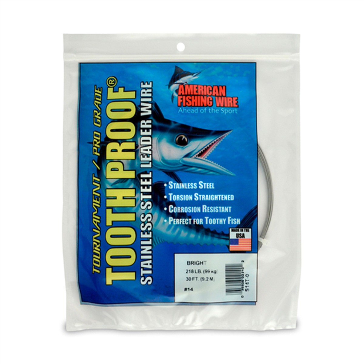 Alambre AFW Tooth Proof S.S. Bright