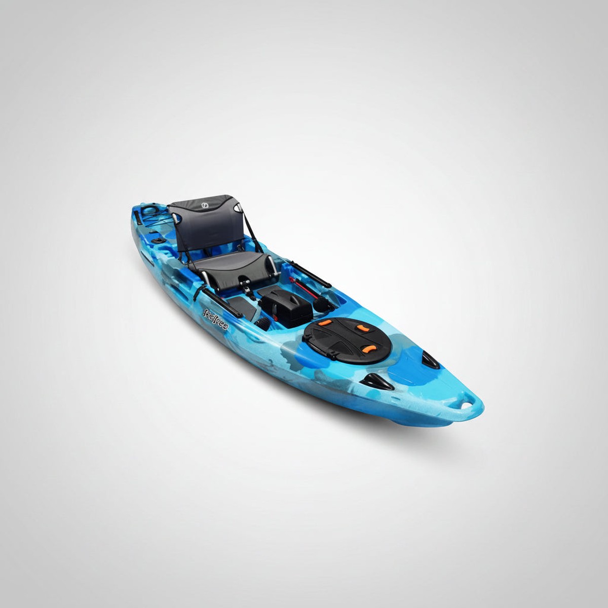 Fishing Kayak Feelfree Moken 12.5 V2 Sit-On-Top Stable Fishing Platform Ocean camo