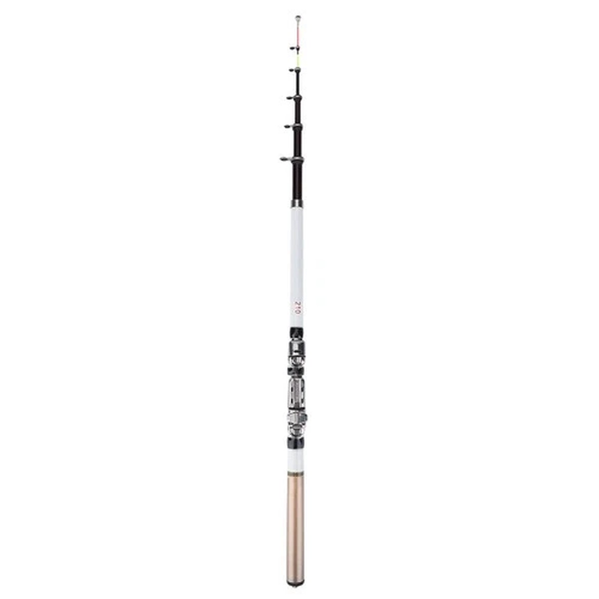(2.1) Portable Telescopic ishing Rod Carbon iber 2.7M Travel Pole